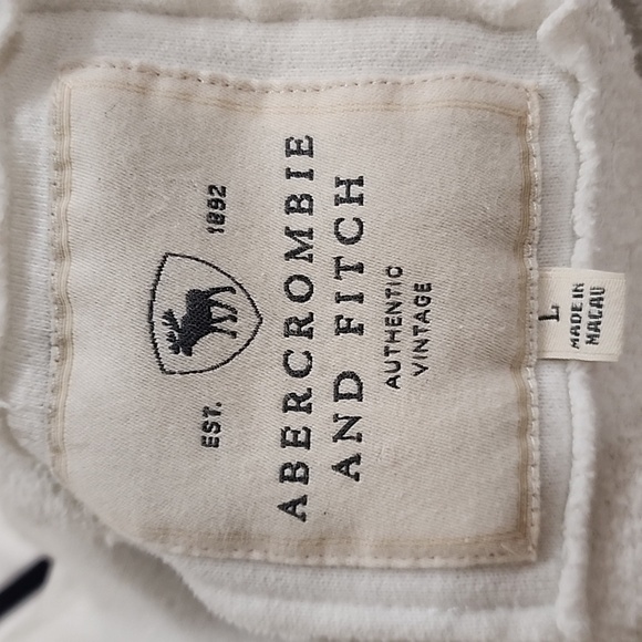 Vintage Abercrombie & Fitch Hoodie Sweatshirt Classic 90s Y2k Unisex size XS - Picture 7 of 8